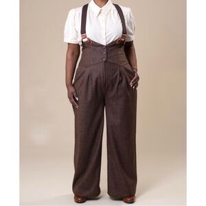 “Miss Fancy Pants” High-Waisted Trousers